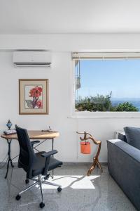 Posezení v ubytování Ocean Apartment