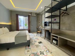 Voodi või voodid majutusasutuse Zenvea Hotel toas