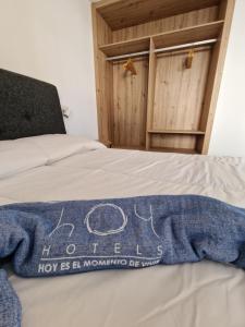 Hoy Caleta Apartments客房内的一张或多张床位