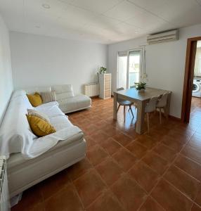 Postel nebo postele na pokoji v ubytování Apartamento céntrico cerca de la playa