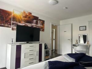 TV a/nebo společenská místnost v ubytování Privat Cozy Room in Mudau