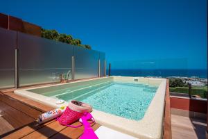 Bazén v ubytování Esperides Resort Crete, The Authentic Experience nebo v jeho okolí