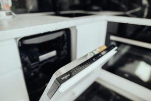 Η κουζίνα ή μικρή κουζίνα στο Snow white center appartment +12 φωτογραφίες