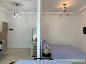 Postel nebo postele na pokoji v ubytování Casa Claudia LT - appartamento monolocale per vacanze nel Salento a Lecce