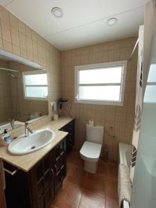 Koupelna v ubytování Apartamento céntrico cerca de la playa