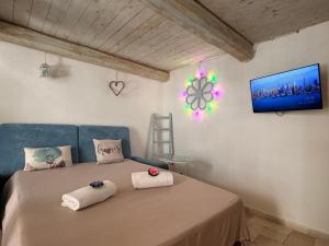Postel nebo postele na pokoji v ubytování B&B Casa Fiore