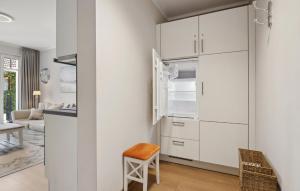 Kuchyň nebo kuchyňský kout v ubytování Baltischer Hof Apartment 22