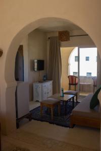 Posezení v ubytování Résidence Ulysse Djerba + 37 fotografií