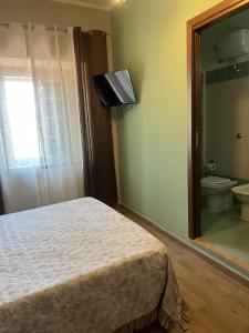 Koupelna v ubytování B&B Colle Cucchiara
