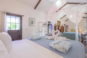 Posteľ alebo postele v izbe v ubytovaní La Casa de Reyes