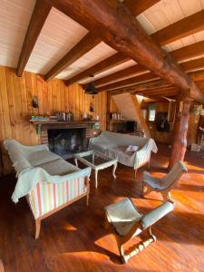 Posezení v ubytování Casona del Monte