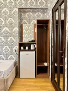 Kuchyň nebo kuchyňský kout v ubytování Styopa Hotel