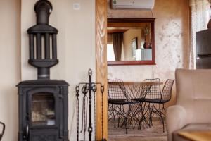 Posezení v ubytování Guest House Highland