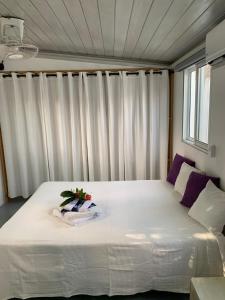 Postel nebo postele na pokoji v ubytování La casita chambre individuelle