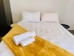 TrendyBliss Guest House客房内的一张或多张床位