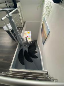 TV a/nebo společenská místnost v ubytování Haus Schönborn Norden - Wohnung Möwe