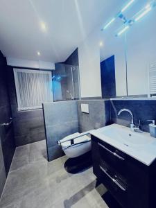 Koupelna v ubytování Haus mit 6 Zimmer