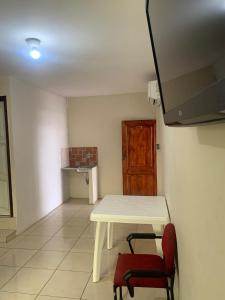 TV a/nebo společenská místnost v ubytování Habitaciones amobladas - Manabí suites