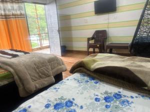 Magic View Guest House客房内的一张或多张床位