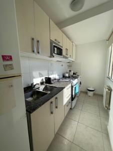 Departamento Urquiza II的厨房或小厨房