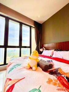 Postel nebo postele na pokoji v ubytování Legoland-Happy Wonder Suite,Elysia-8pax,100MBS