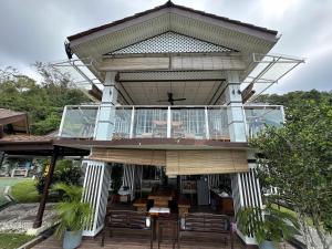 Balkón nebo terasa v ubytování Hickory Penang Hill