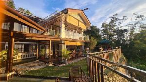 Balkón nebo terasa v ubytování Hickory Penang Hill