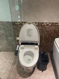 Koupelna v ubytování Jjimjbang hotel spa