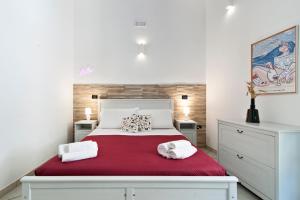 Letto o letti in una camera di San Giusto 21 - Lecce Selection