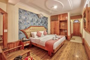Letto o letti in una camera di Hotel Ibex