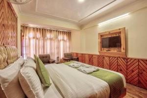 Letto o letti in una camera di Hotel Ibex