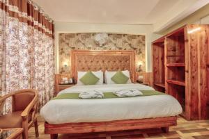 Letto o letti in una camera di Hotel Ibex