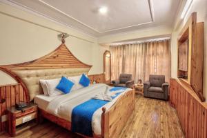 Letto o letti in una camera di Hotel Ibex