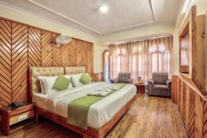 Letto o letti in una camera di Hotel Ibex