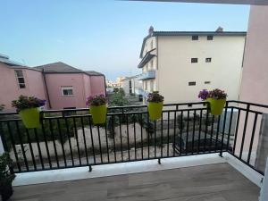 Balkón nebo terasa v ubytování Guest House Durres