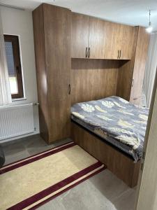 Postel nebo postele na pokoji v ubytování Vila Stefanoski