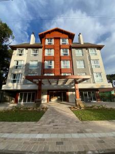 Het gebouw waarin het appartement zich bevindt