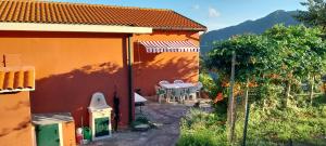 Nespecifikovaný výhled na hory nebo výhled na hory při pohledu z bed and breakfast