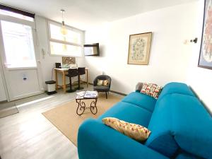 Χώρος καθιστικού στο L'Adrien studio tout confort avec terrasse