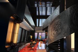 Posezení v ubytování ISEYA Panoramic Hotel Chongqing Jiefangbei Flagship