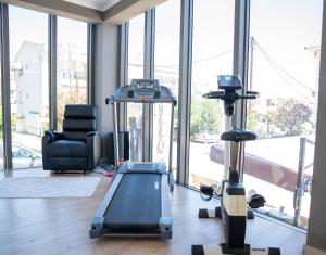 Fitness centrum a/nebo fitness zařízení v ubytování Vellum Luxury Living