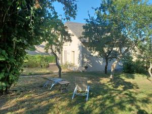 Vonkajšia záhrada v ubytovaní La maison d'adèle
