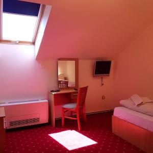 Postel nebo postele na pokoji v ubytování Motel Vector