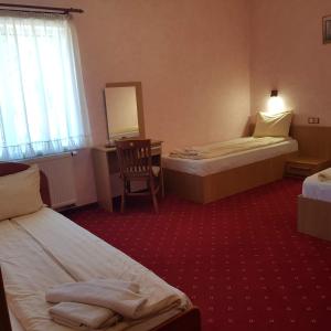 Postel nebo postele na pokoji v ubytování Motel Vector