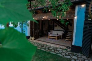 Zahrada ubytování Casa Veche Leheceni in Apuseni