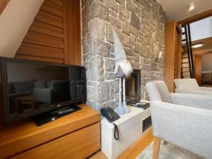 TV a/nebo společenská místnost v ubytování Apartman B610 Hotel Vucko Jahorina