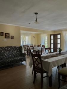 Χώρος καθιστικού στο Pensiunea Bujor De Munte Colibita