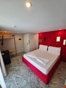 Postel nebo postele na pokoji v ubytování Hotel Alion21