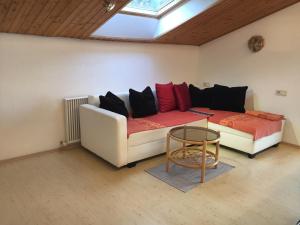 Istumisnurk majutusasutuses Ferienwohnung Heidegger