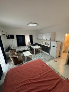 Η κουζίνα ή μικρή κουζίνα στο Green island